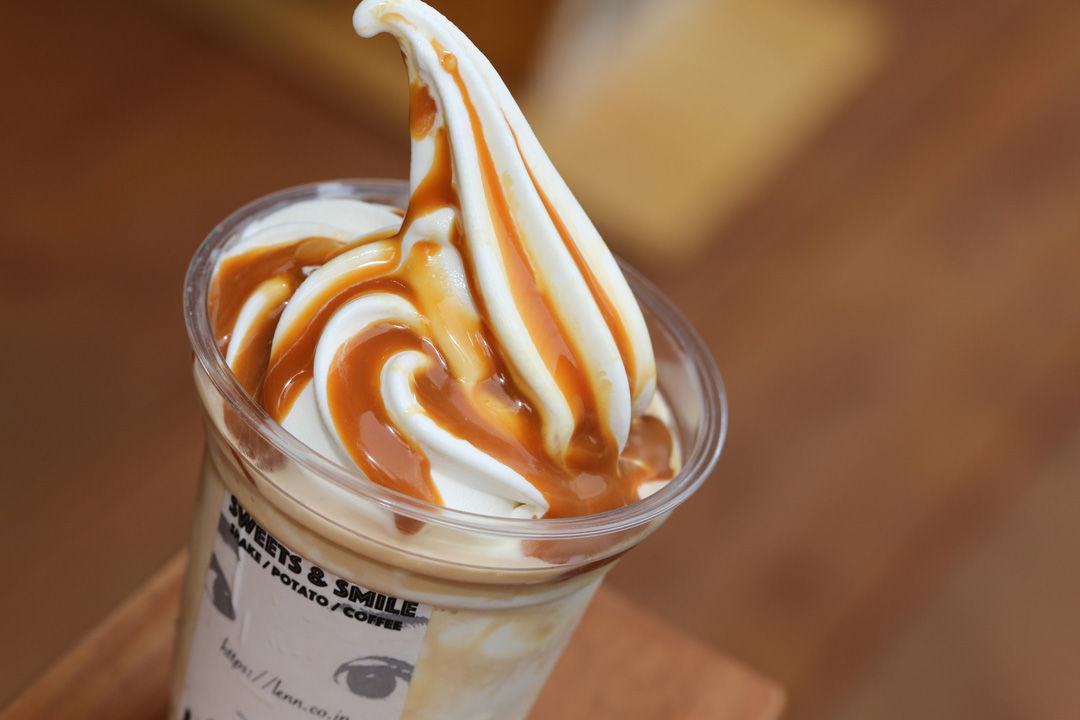 塩バター生キャラメル（Salt-Butter-Caramel-Shake）2　 LENN CAFE（レンカフェ）