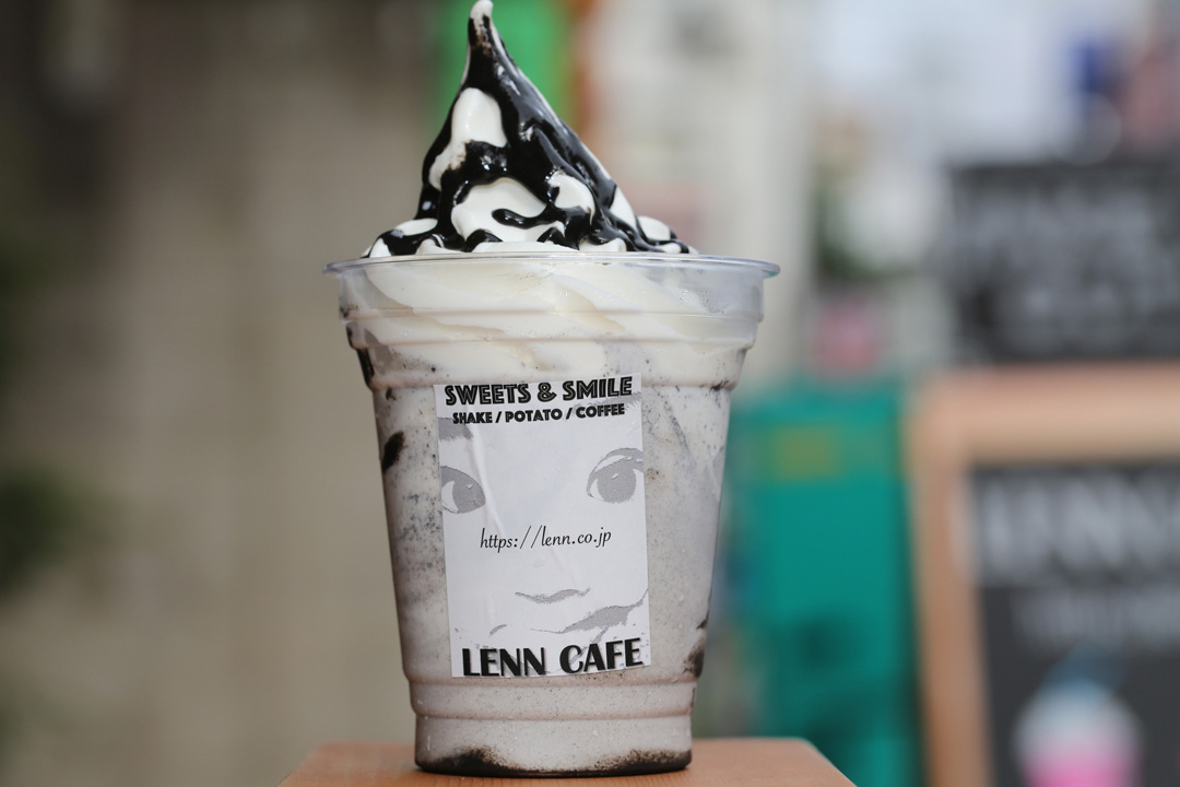 黒ゴマシェイク（Black-Sesame-Shake）1 LENN CAFE（レンカフェ）