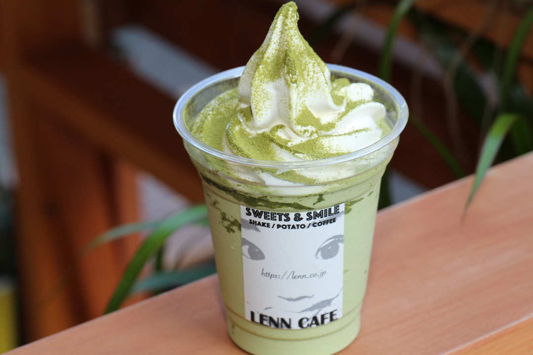 抹茶シェイク_LENN CAFE（レンカフェ）