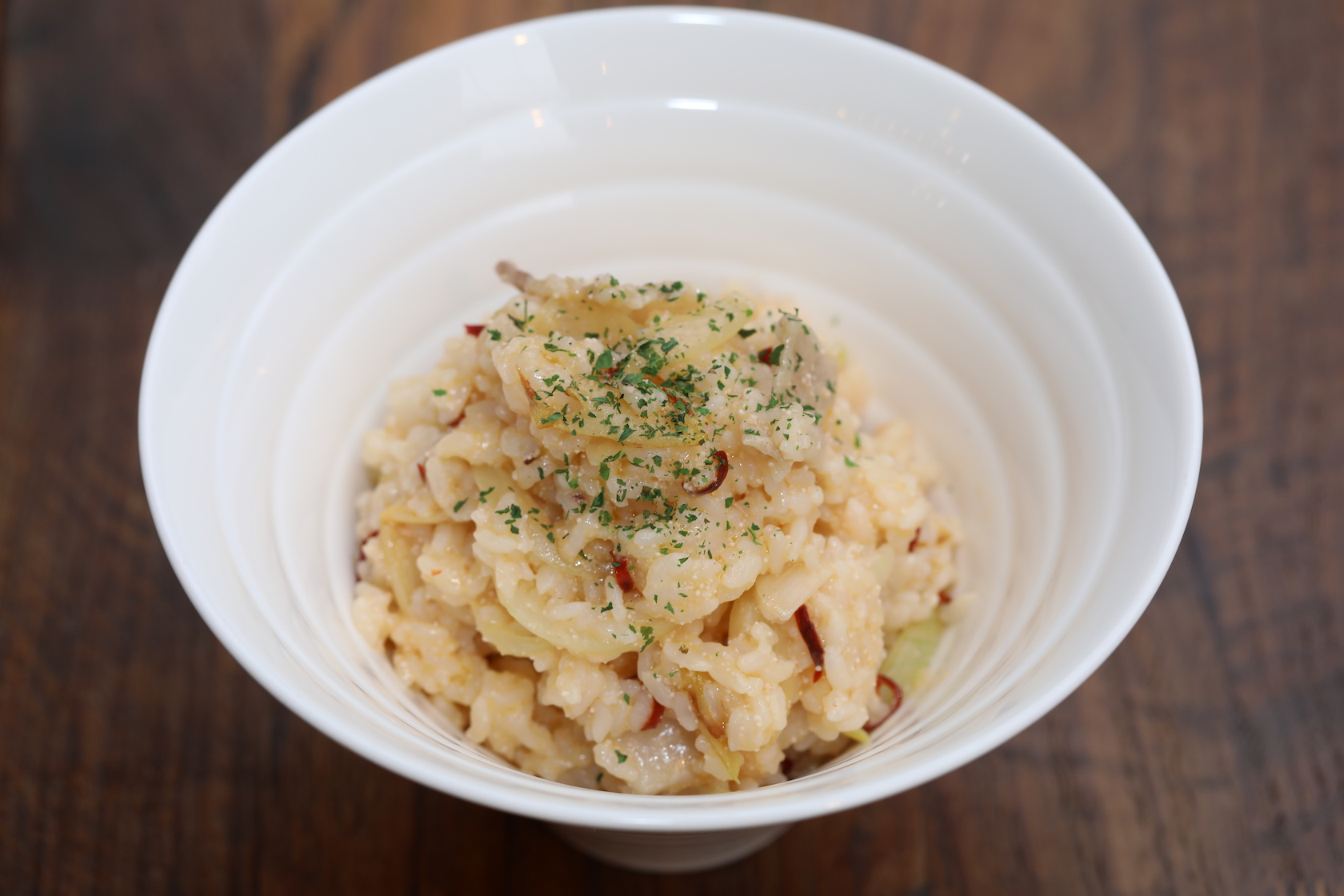 タラコンチーノリゾット（Risotto）1