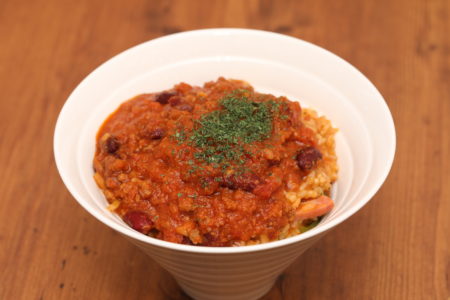 ワイルドチリミートリゾット（Wild Chilli Meat Risotto）1