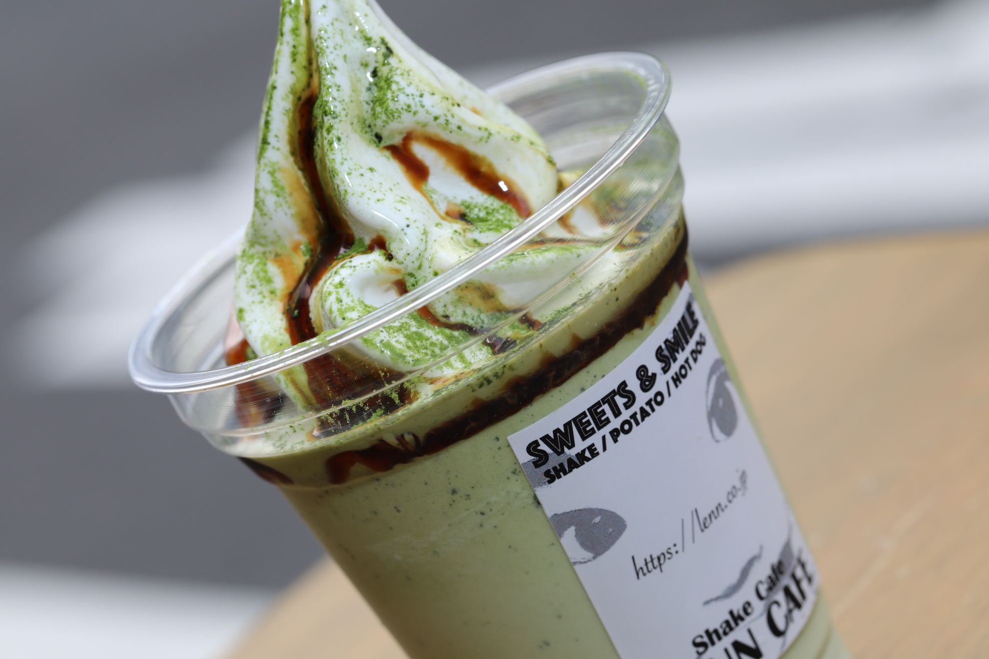 黒みつ抹茶シェイク（Kuromitsu Matcha Shake）2