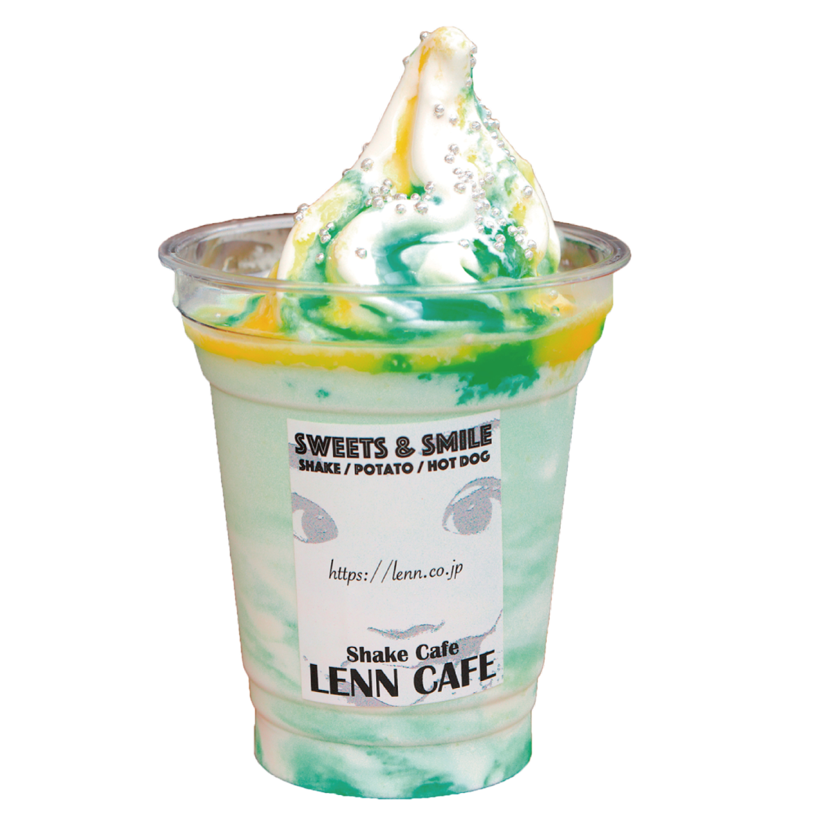 オレンジレモンミントシェイク（Orange-Lemon-Mint-Shake）_LENN-CAFE（レンカフェ）